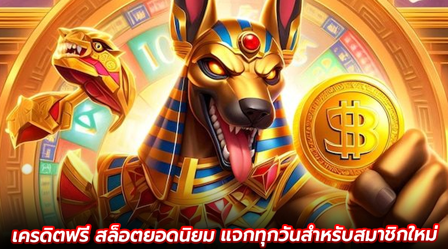เครดิตฟรี สล็อตยอดนิยม