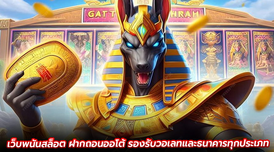 เว็บพนันสล็อต ฝากถอนออโต้